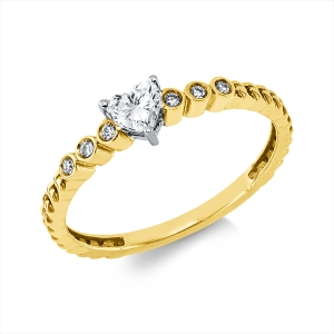 Ring 18 kt GG+WG