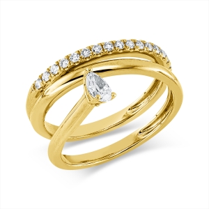 Ring 18 kt GG