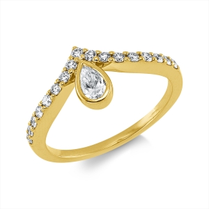 Ring Zarge 18 kt GG