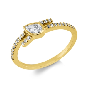 Ring 18 kt GG
