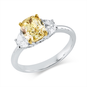 Ring 4er-Krappe 18 kt WG+GG, GIA 2175420715