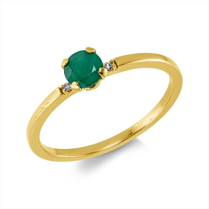 Ring 4er-Krappe 18 kt GG