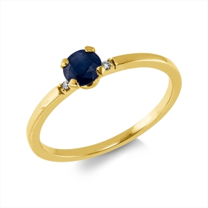 Ring 4er-Krappe 18 kt GG