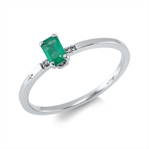 Ring 4er-Krappe 18 kt WG