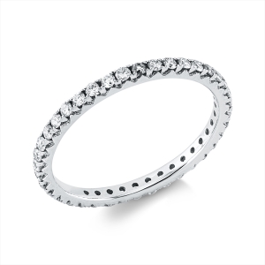Infinity Memoire Ring  18kt Weißgold mit 0,43ct Diamanten