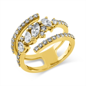 Ring 18 kt GG