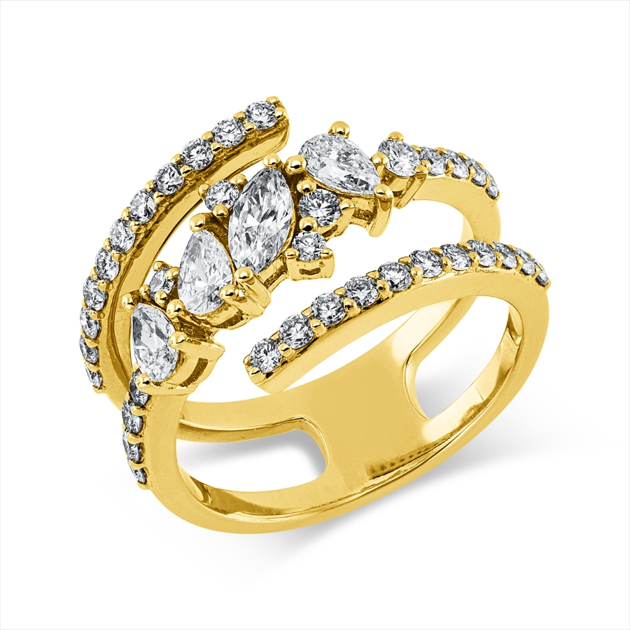 Ring 18 kt GG
