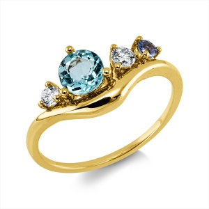 Ring 18 kt GG