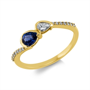 Ring 18 kt GG
