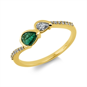 Ring 18 kt GG