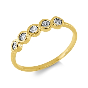 Ring 18 kt GG