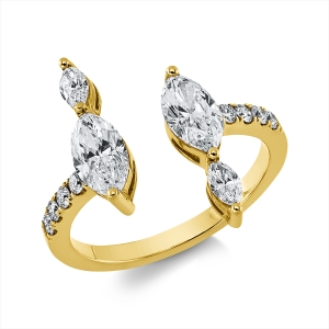 Ring 18 kt GG