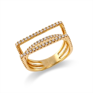 Ring 18 kt GG