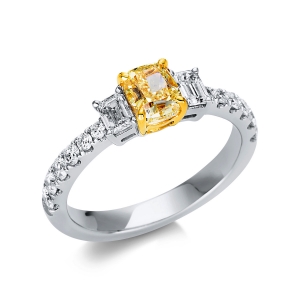 Ring 18 kt WG+GG, GIA3225770821
