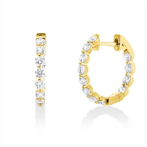 Creolen 18 kt GG