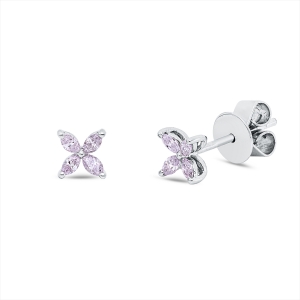 Ohrstecker 18 kt WG