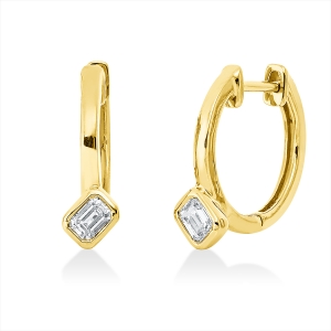 Creolen Zarge 18 kt GG