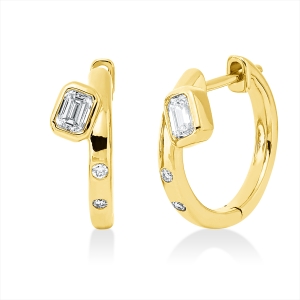 Creolen Zarge 18 kt GG