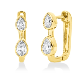 Creolen Zarge 18 kt GG