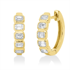Creolen Zarge 18 kt GG
