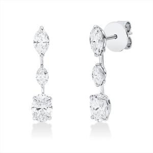 Ohrschmuck 18 kt WG