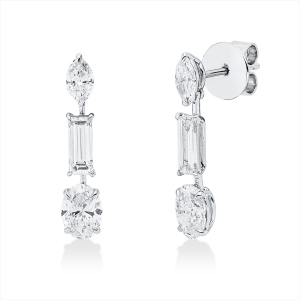 Ohrschmuck 18 kt WG
