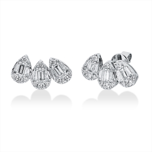 Ohrstecker 18 kt WG