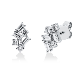 Ohrstecker 14 kt WG