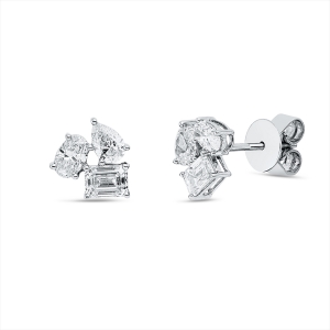 Ohrstecker 18 kt WG