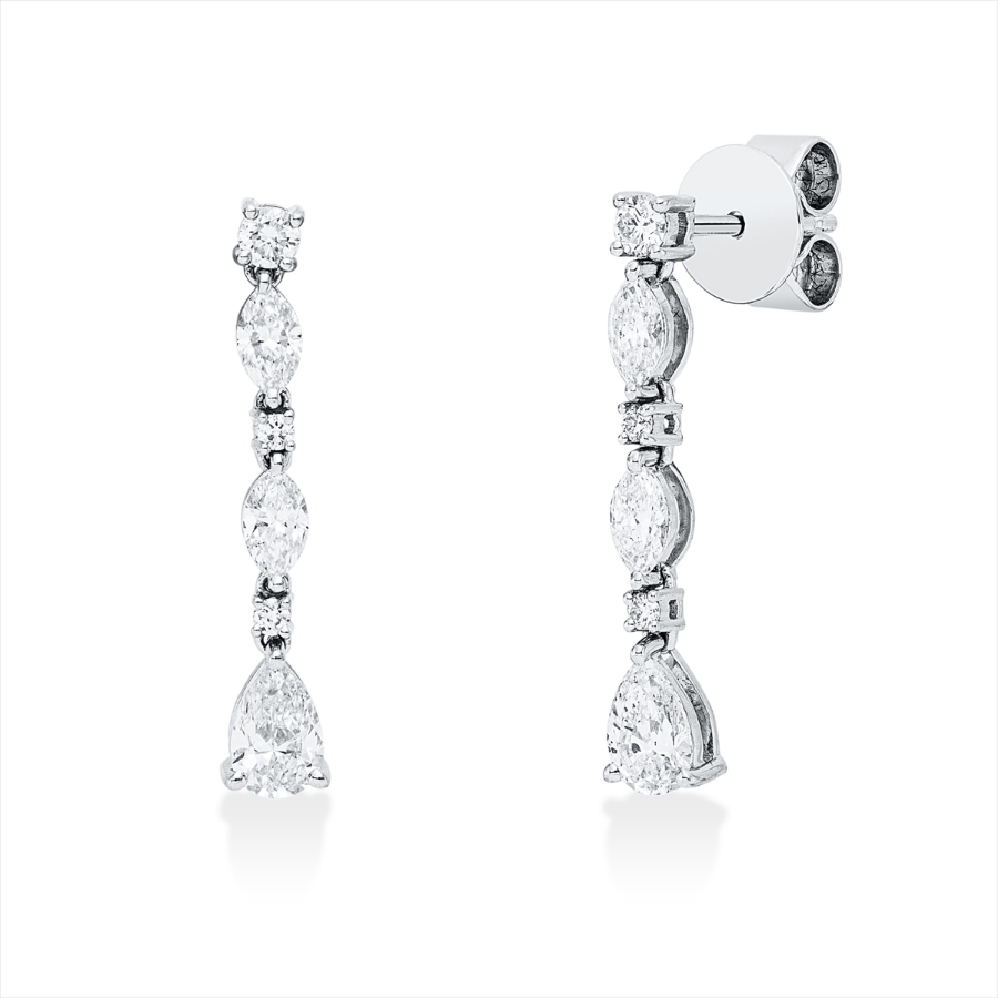 Ohrschmuck 18 kt WG