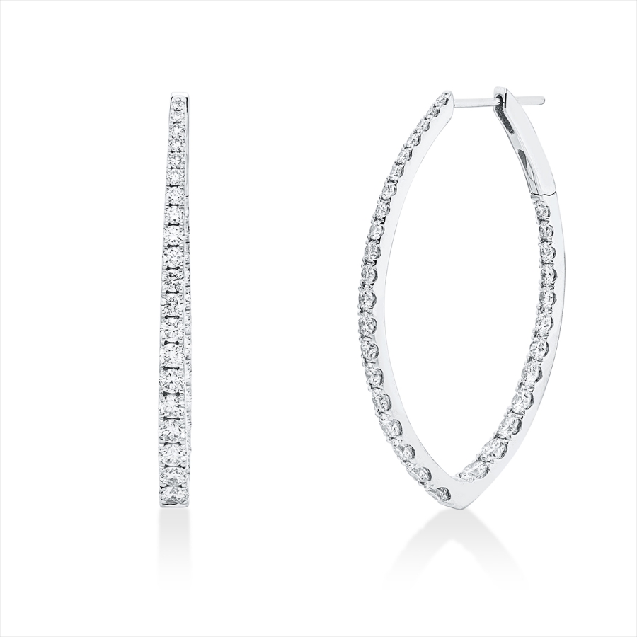 Creolen 18 kt WG