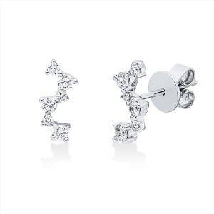 Ohrstecker 18 kt WG
