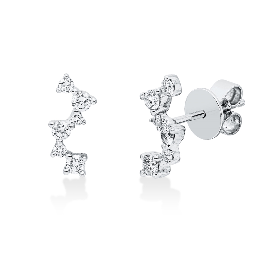 Ohrstecker 18 kt WG