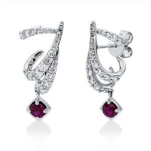 Ohrschmuck 18 kt WG