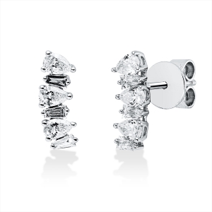 Ohrstecker 18 kt WG