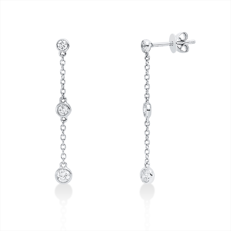 Ohrschmuck 18 kt WG