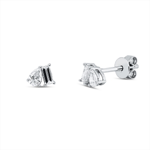 Ohrstecker 18 kt WG