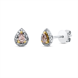 Ohrstecker 18 kt WG
