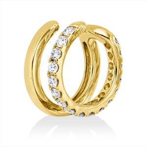 Ohrschmuck 14 kt GG, Ohrmanschette