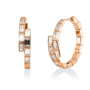 Creolen Zarge 18 kt RG