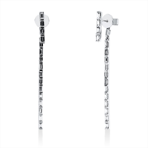 Ohrschmuck 18 kt WG, ear jacket