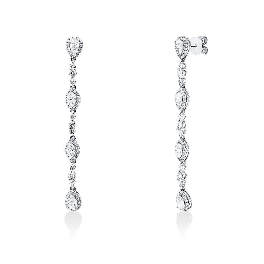 Ohrschmuck 18 kt WG