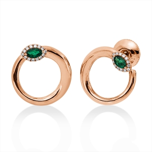 Ohrstecker 18 kt RG