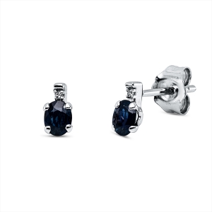 Ohrstecker 4er-Krappe 18 kt WG