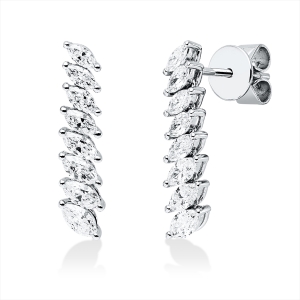 Ohrstecker 18 kt WG