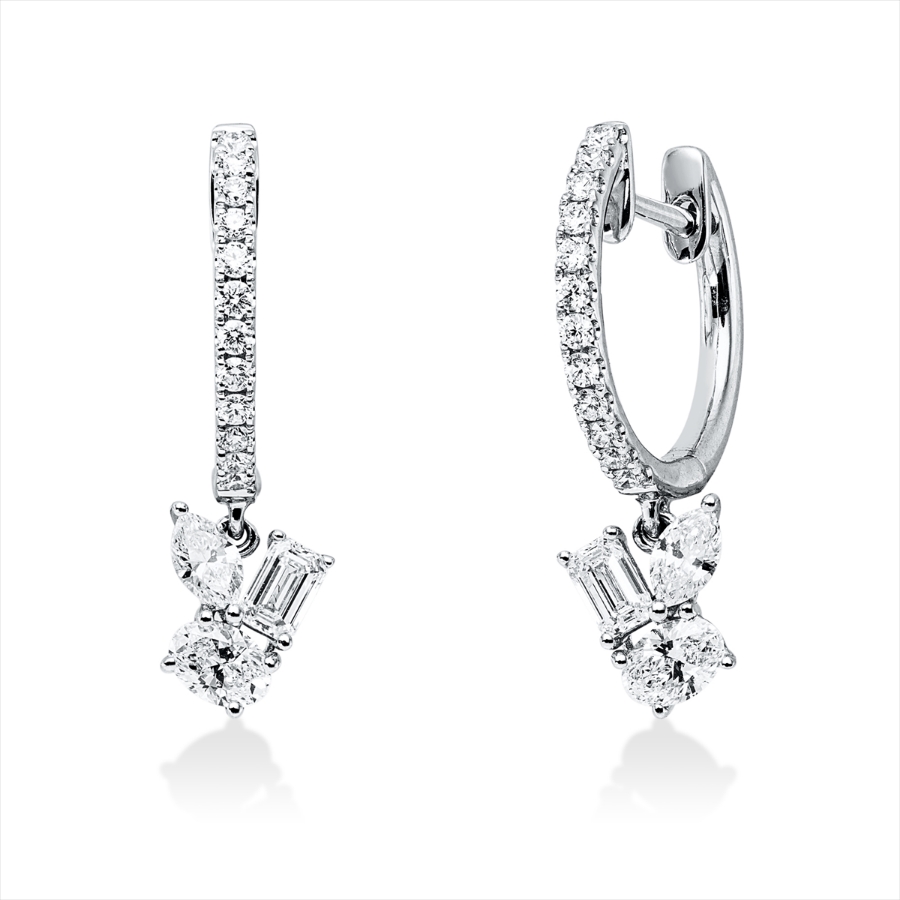 Ohrschmuck 18 kt WG