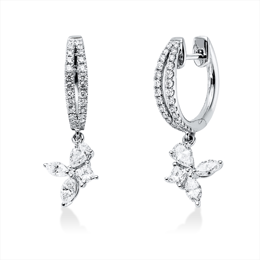 Ohrschmuck 18 kt WG