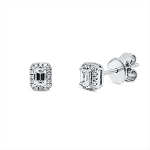 Ohrstecker 18 kt WG