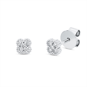 Ohrstecker 18 kt WG