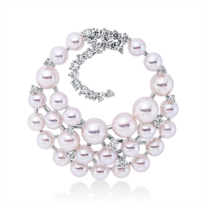 Anhänger  18kt Weißgold mit 0,20ct Diamanten